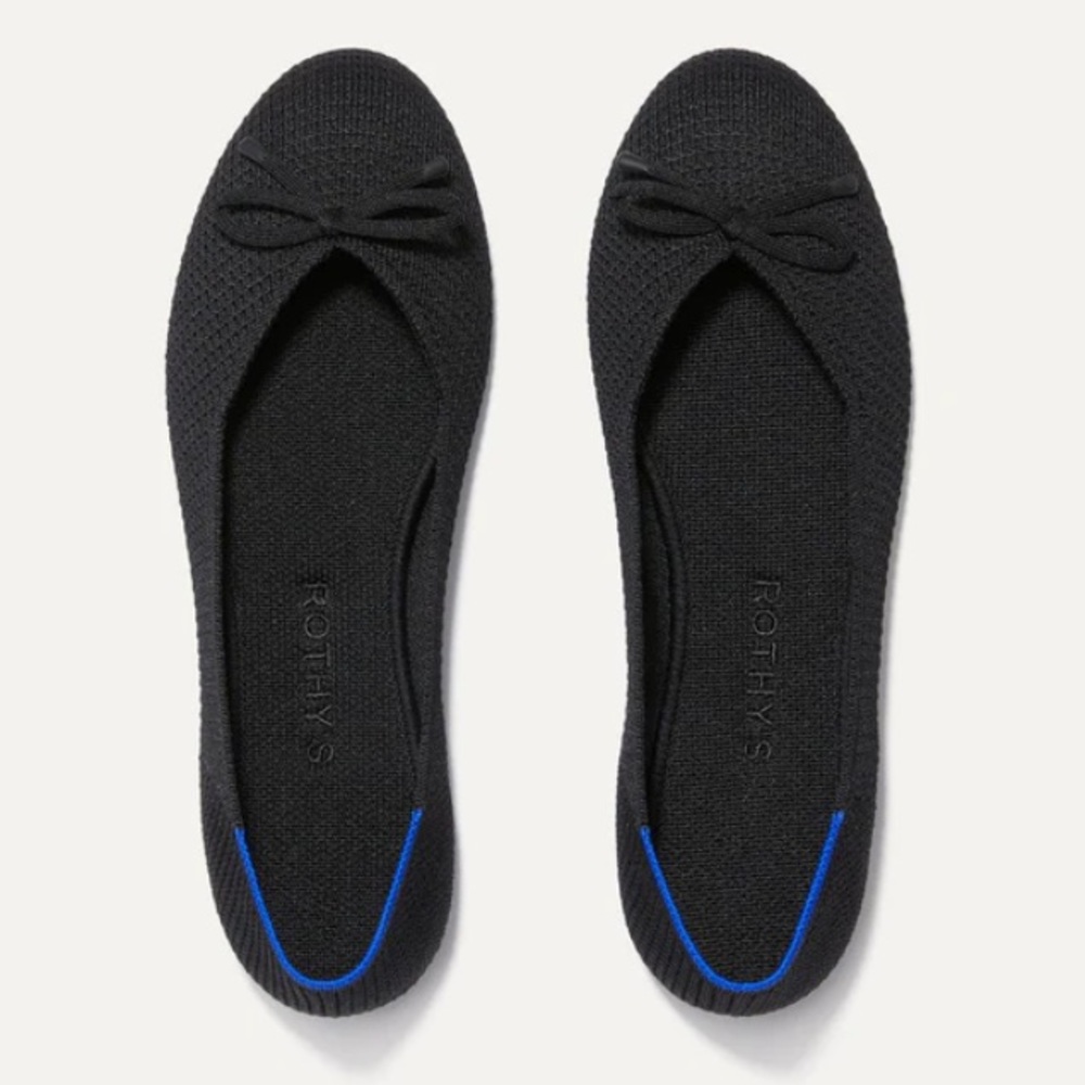 NIB Rothy’s The Bow Flats size 10.5